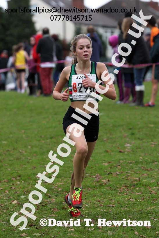 Under-15 girls Northern Cross Country Relays. Photo: David T. Hewitson/Sports for All Pics